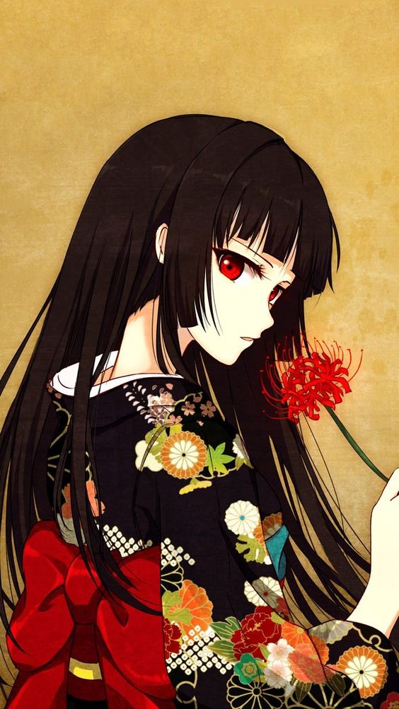 ảnh nền hoa bỉ ngạn và cô gái