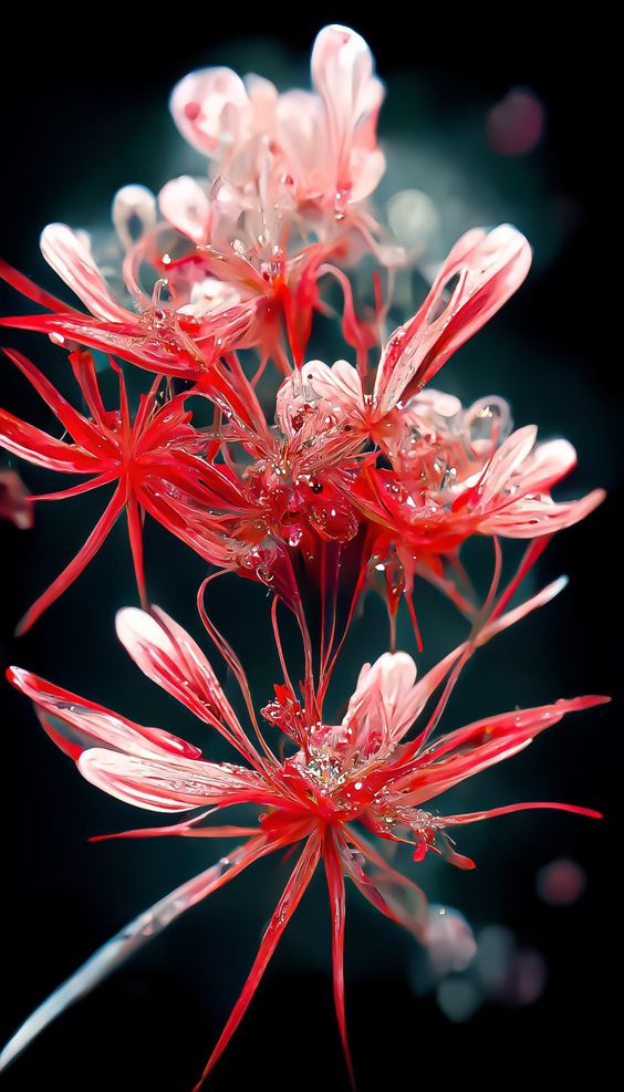 hình nền hoa bỉ ngạn đỏ