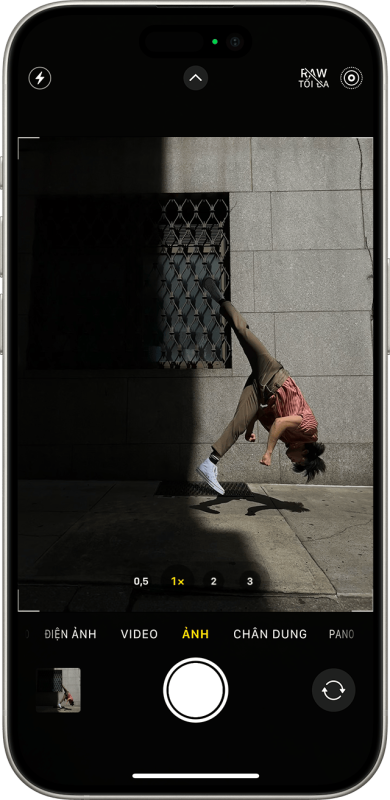 Chụp v&agrave; sửa Live Photos