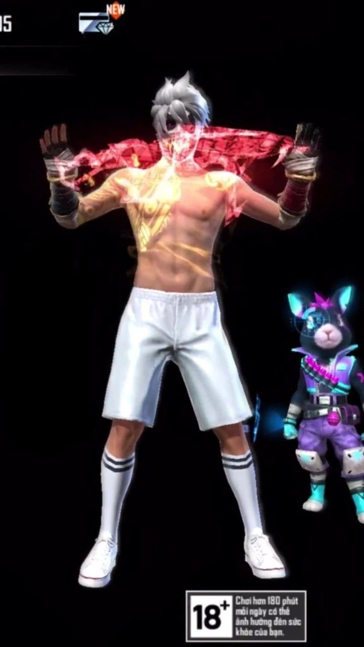 Ảnh FF nữ ngầu trong bộ giáp vàng đồng, tạo dáng quyền lực như một nữ thần chiến tranh