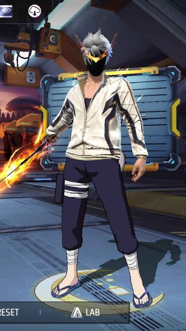 Nữ nhân vật Free Fire với áo khoác da, tạo dáng cool ngầu, thích hợp làm ảnh bìa