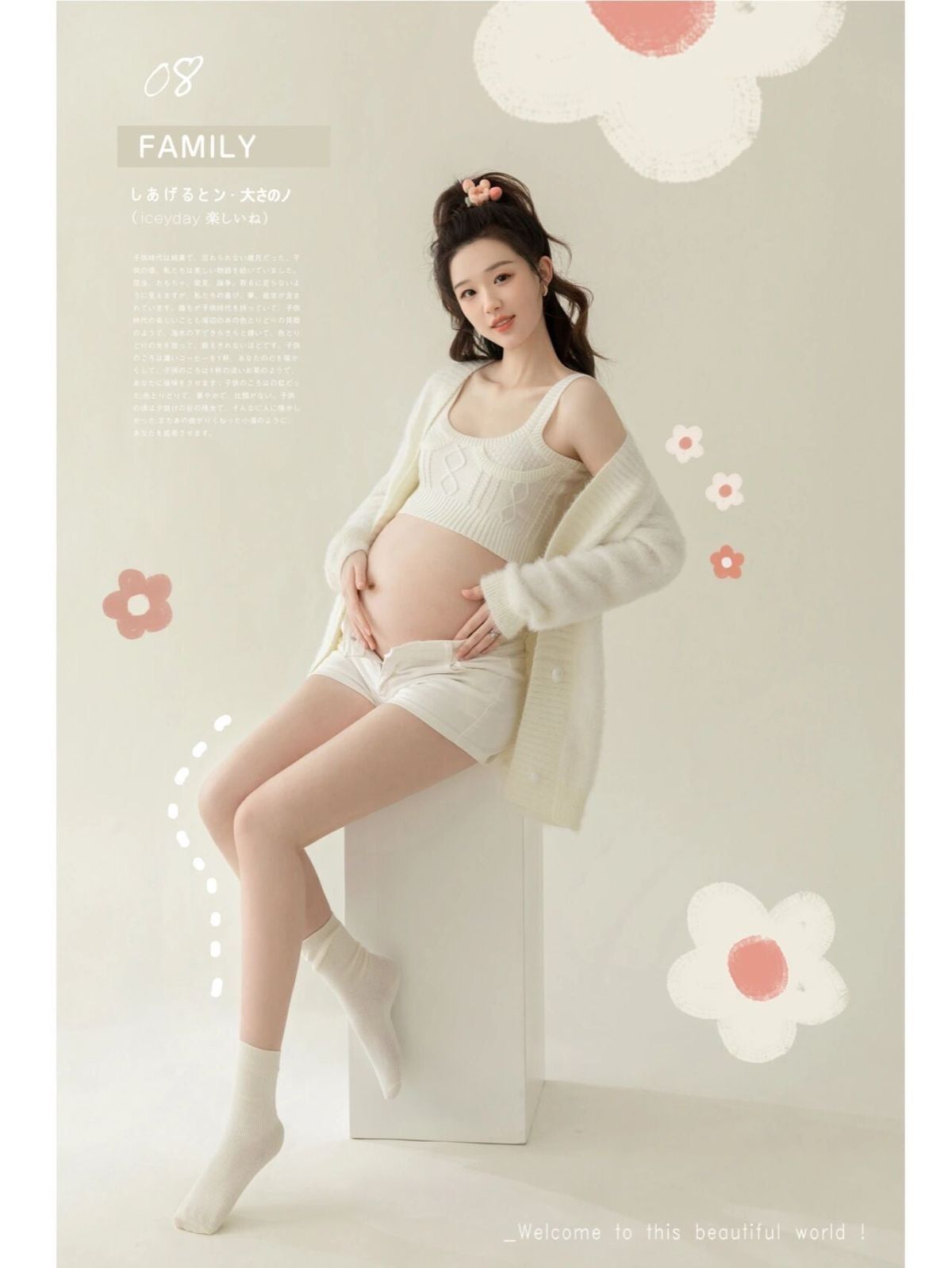 Chụp ảnh bầu hạnh phúc khiến mẹ thêm yêu bản thân