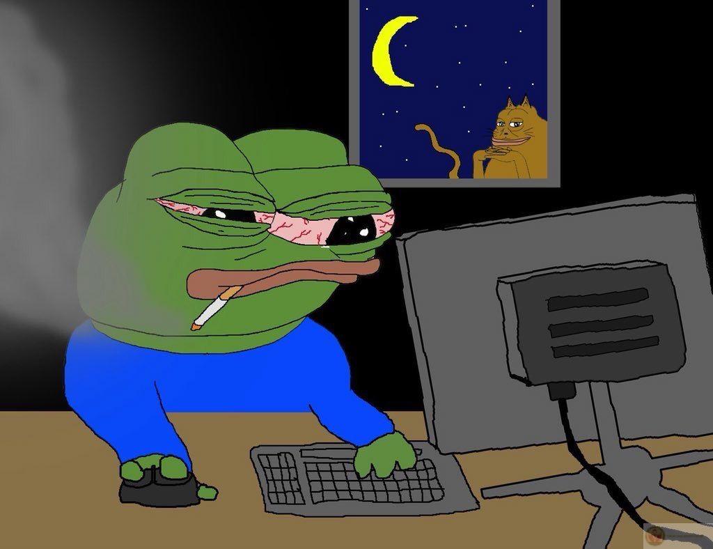 Những hình Pepe meme thường được dùng để chọc ghẹo hài hước