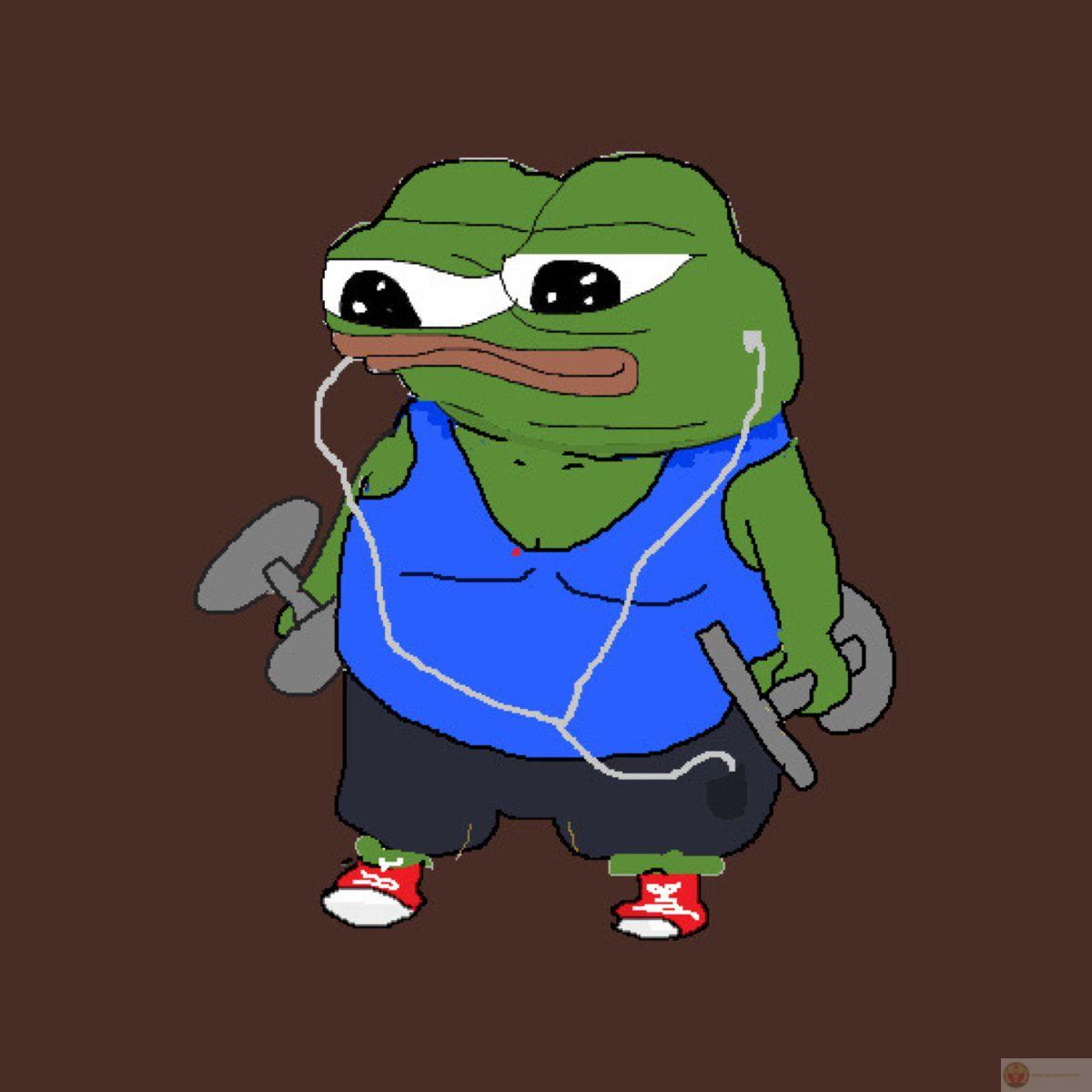 Những tấm ảnh chế ếch xanh thường xuất hiện trong group vui nhộn