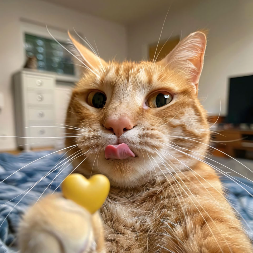 anh con meo buon cuoi 960px 960px avaatar 4