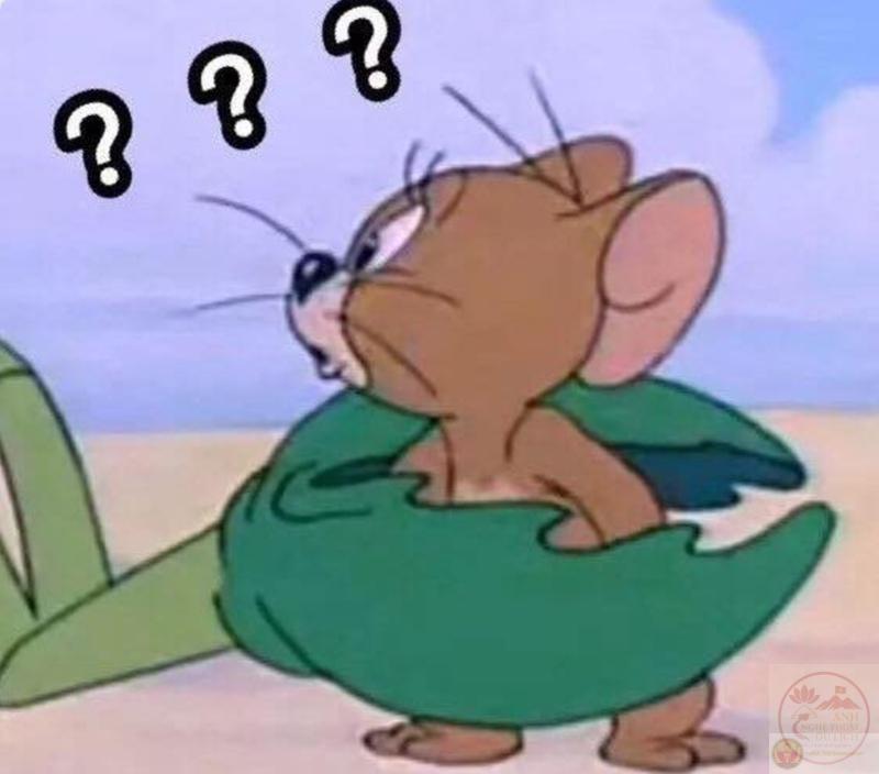 meme dấu chấm hỏi