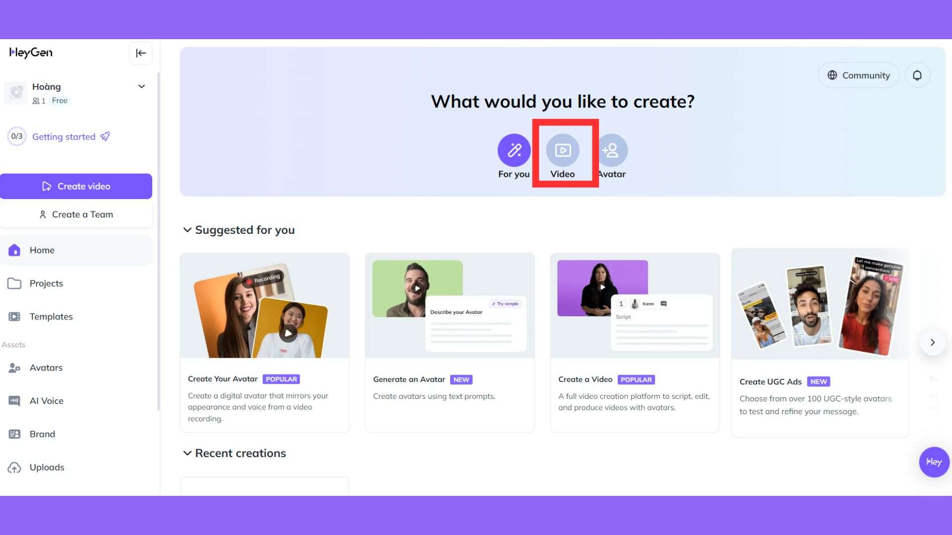 HeyGen - Tạo video AI có nhân vật ảo nói chuyện