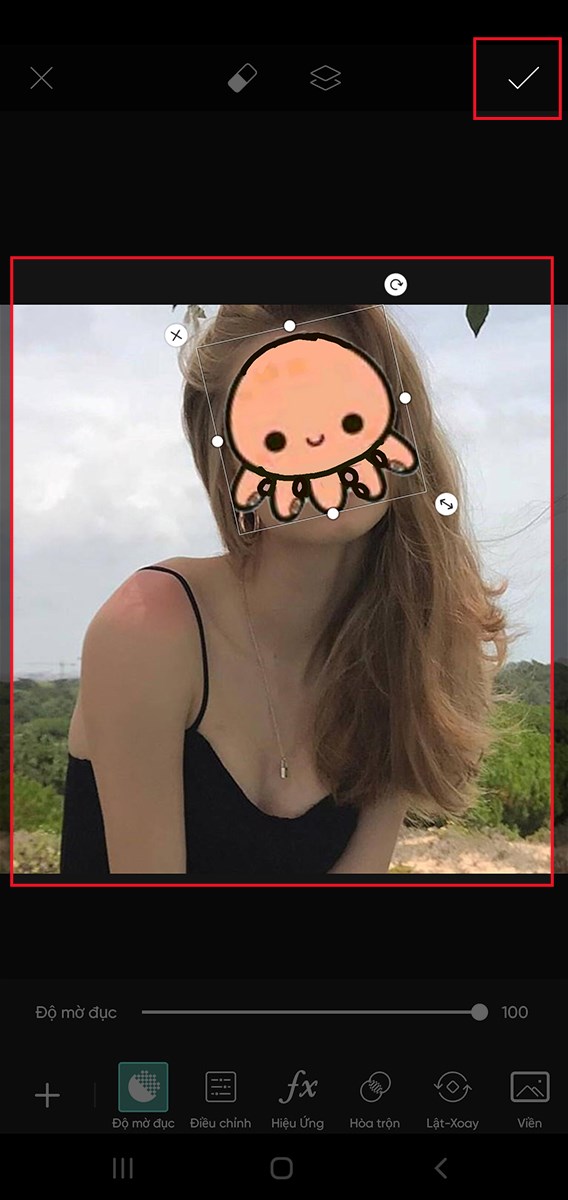 Chọn icon/ sticker mà bạn thích