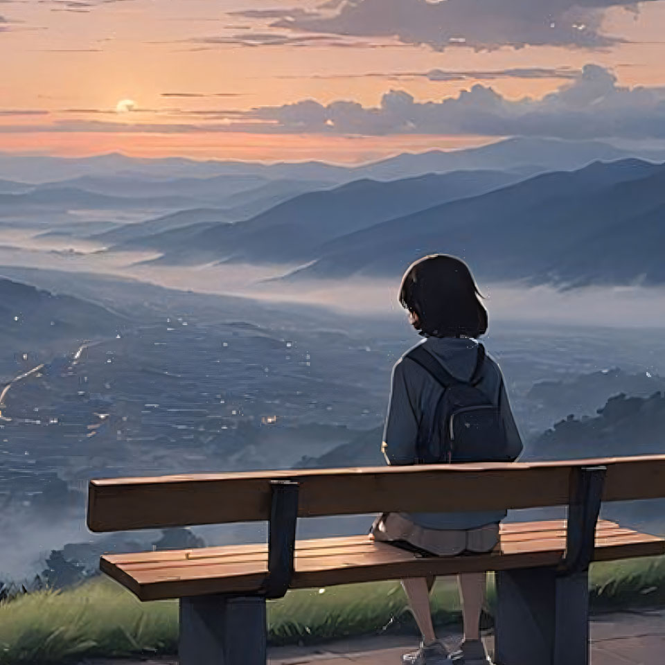 avatar phong canh anime buon 960px 960px avatar 10