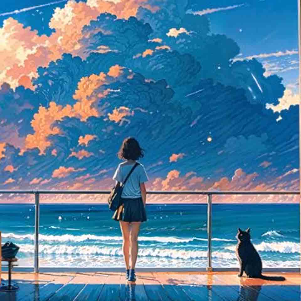 avatar phong canh anime buon 960px 960px avatar 5