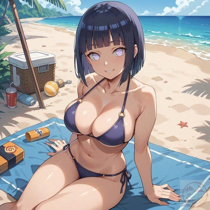 Hình ảnh Hinata bikini cuốn hút