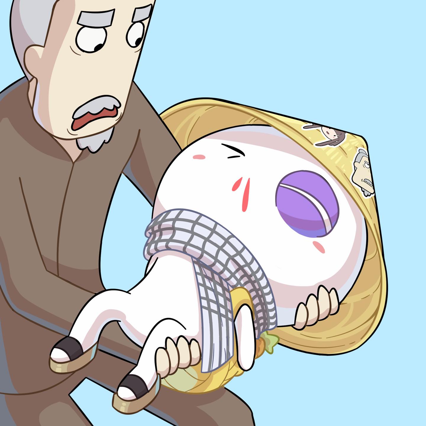 Thỏ 7 màu đáng yêu