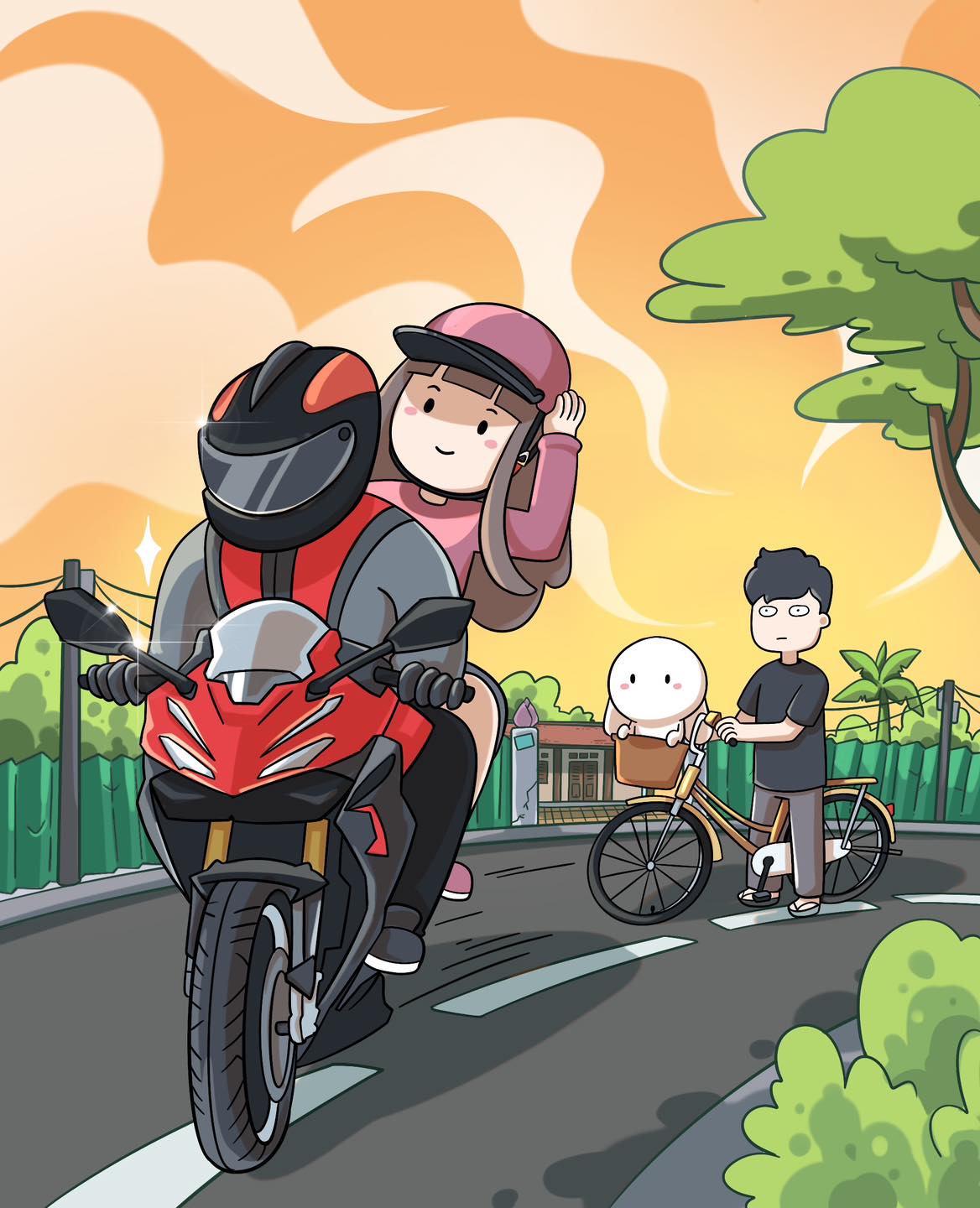 Ảnh thỏ 7 màu rực rỡ