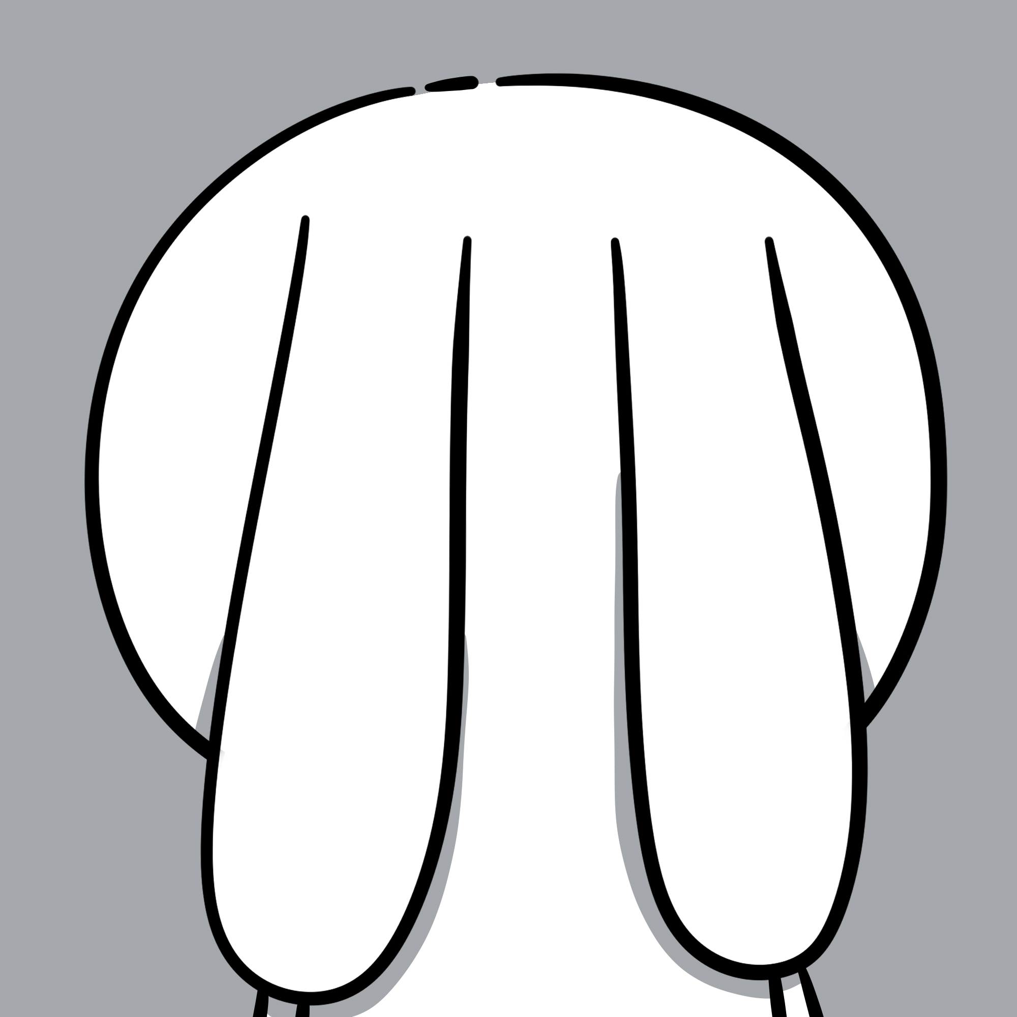 Hình nền thỏ 7 màu lầy lội