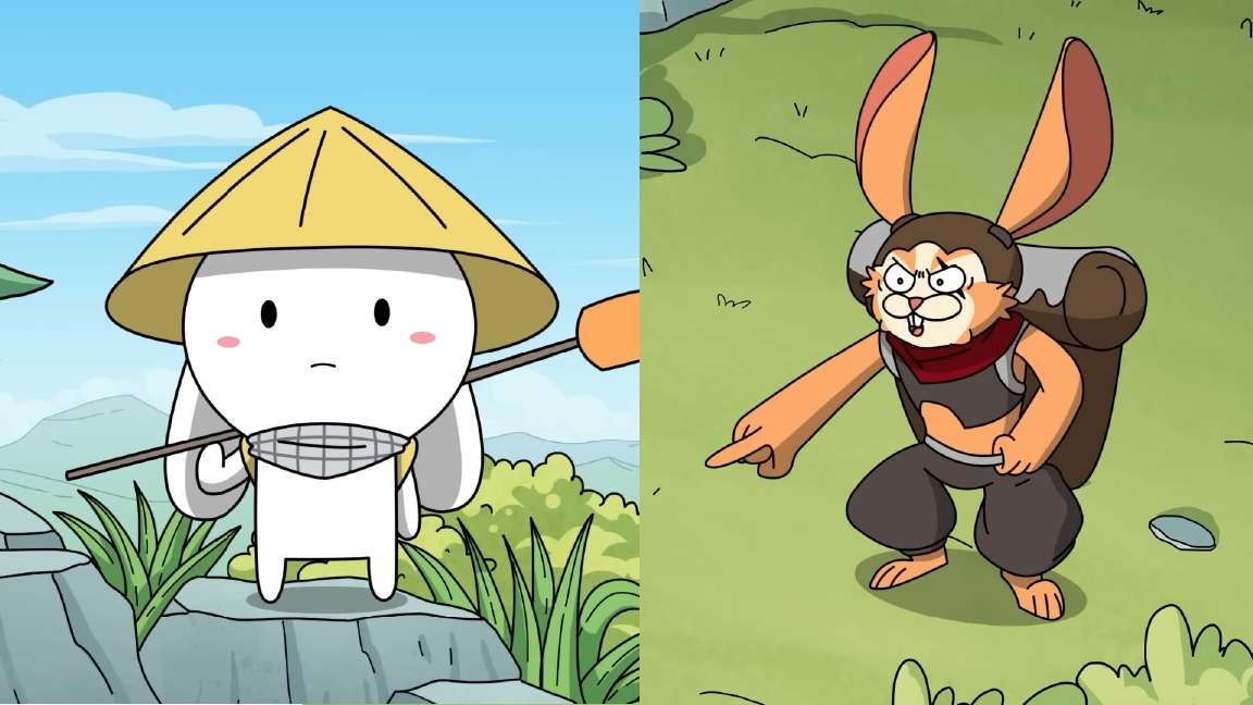 Hình nền thỏ 7 màu liên quân