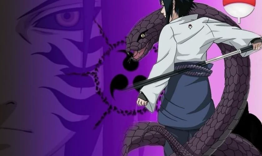 Hình nền Tết anime con rắn cực chất