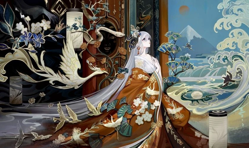 Hình nền Tết con rắn đẹp