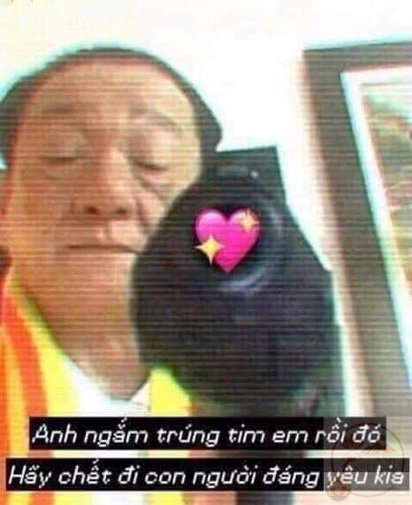 Một cú tạo dáng khiến Trần Dần nghiêm nghị mà vẫn buồn cười khó tả