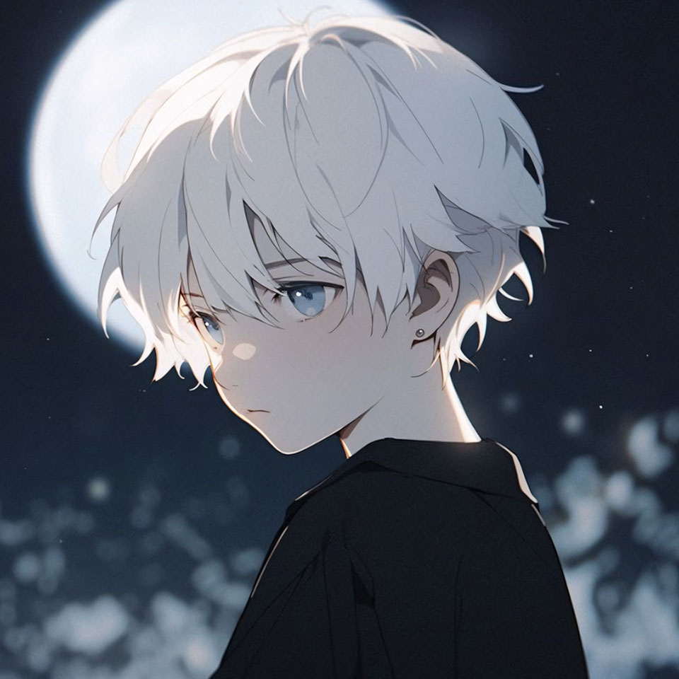 chibi hinh anh chill buon nam 960px 960px avatar 10