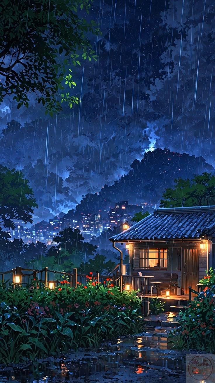 Ngắm nhìn hình nền mưa giúp tâm hồn thêm phần nhẹ nhõm và cân bằng