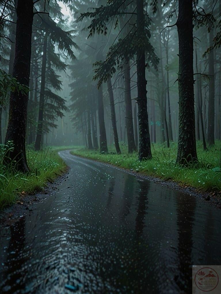 Rừng trong mưa đem đến sự thoải mái và cảm giác thư thái lạ kỳ