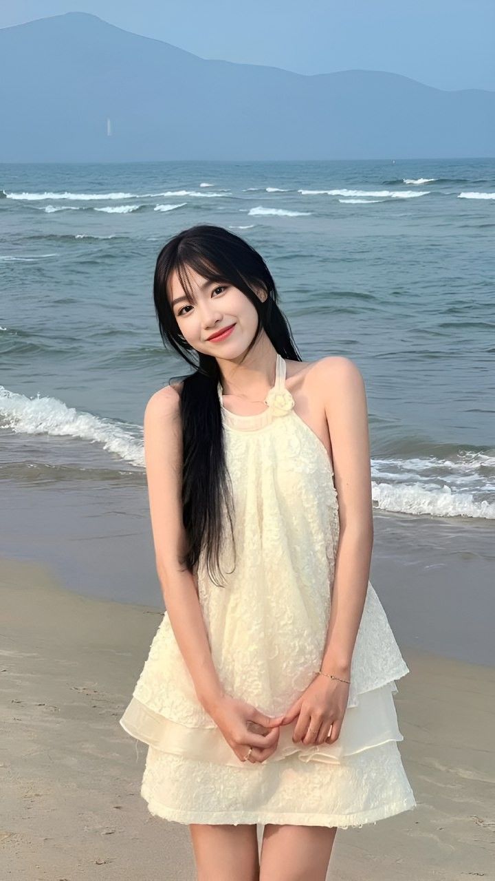 Váy bay nhẹ làm mềm toàn bộ khung hình