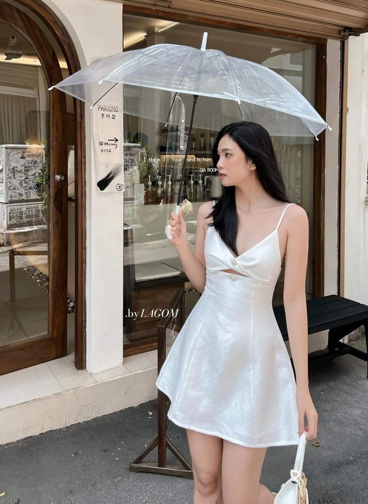 Kiểu tạo dáng váy chuẩn phong cách Hàn