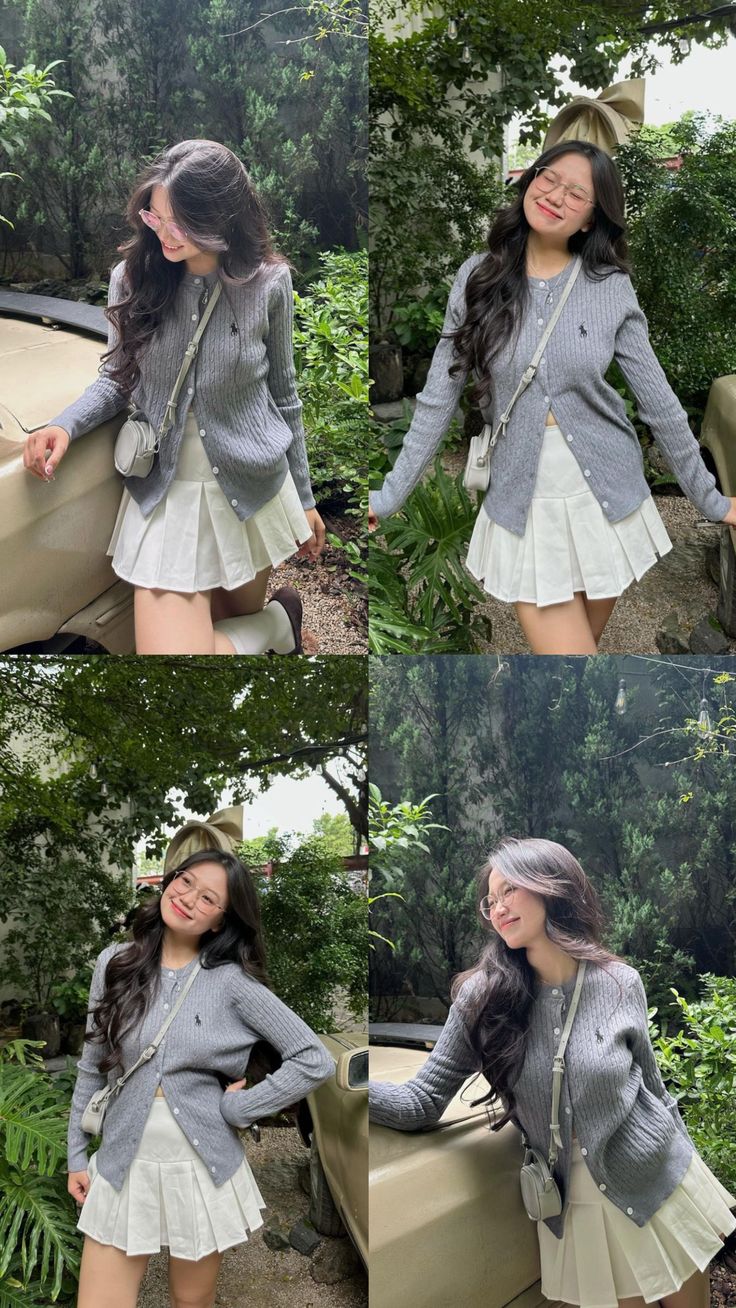 Cách pose đơn giản cho người mặc váy ngắn