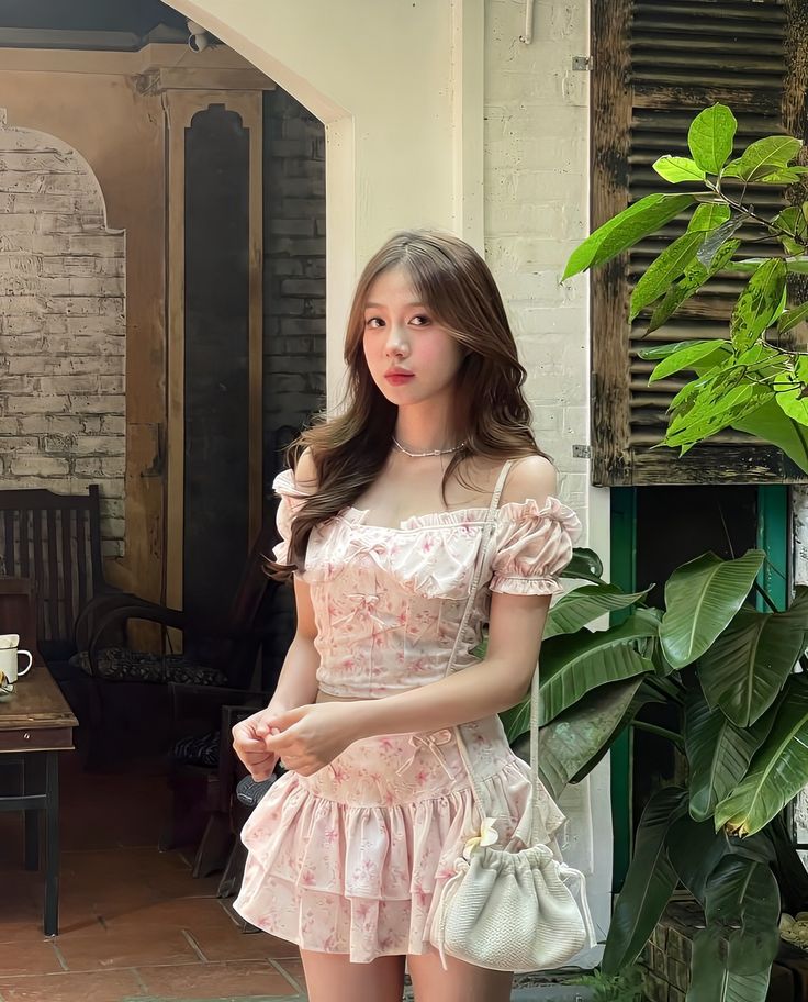 Váy ngắn hợp với cách tạo dáng linh hoạt