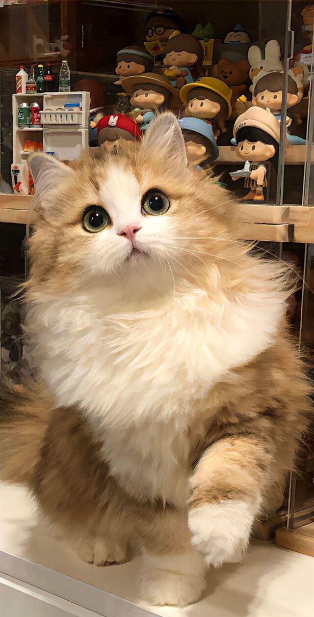 Hình nền mèo cute cho điện thoại