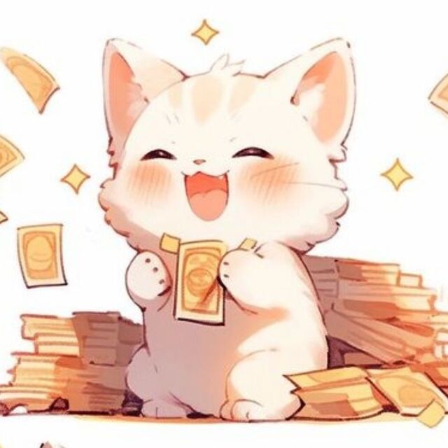 Avatar mèo cute anime