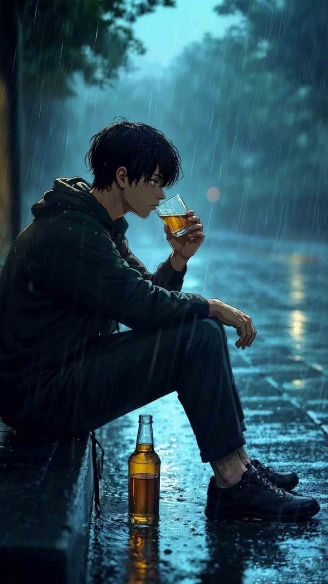 anh anime nam ngoi buon 1920px 1080px full hd 9