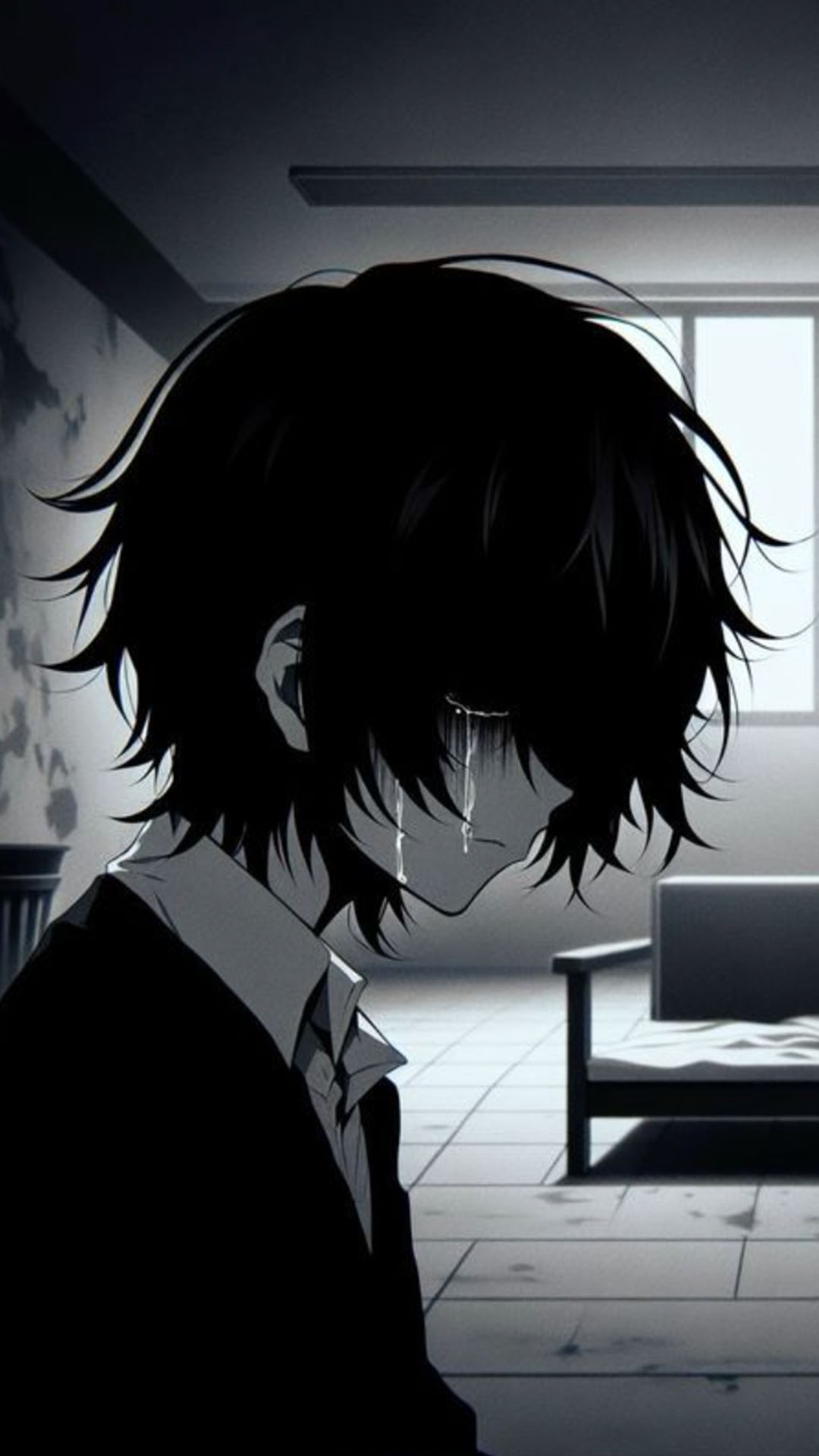 avatar anh anime nam buon 960px 960px avatar 8