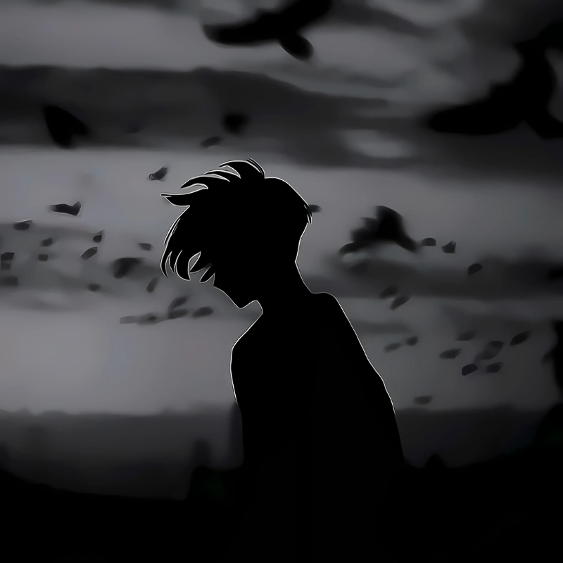 ảnh buồn trang đen thời đại