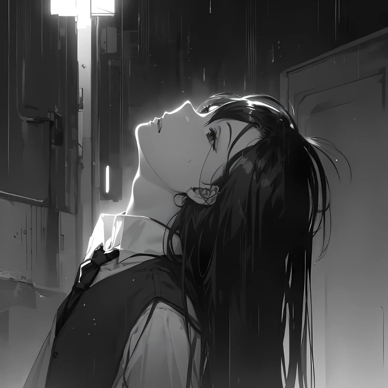 ảnh đại diện buồn anime chill