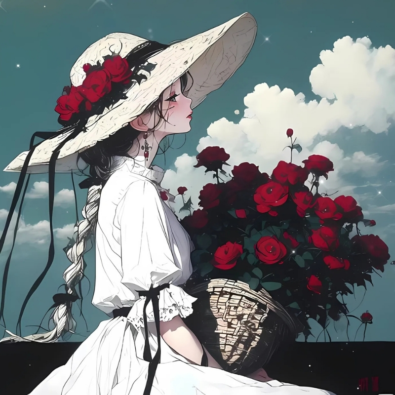 ảnh đại diện buồn anime nghệ thuật