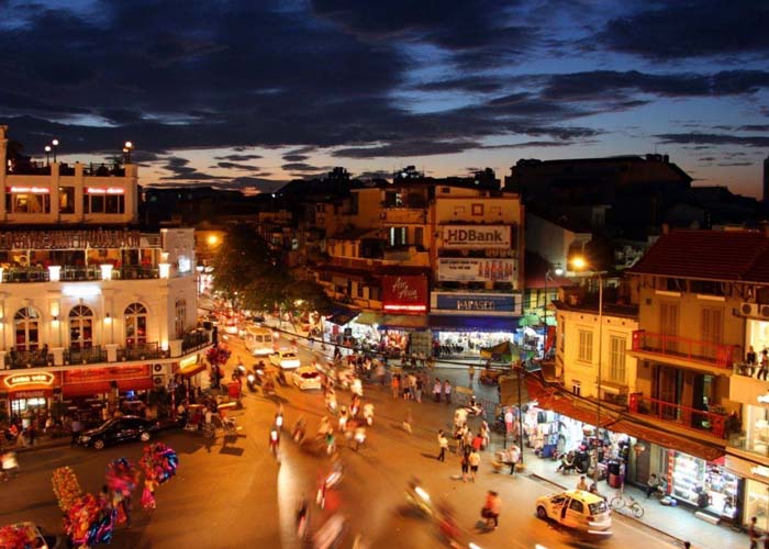 Ảnh đường phố buồn về đêm