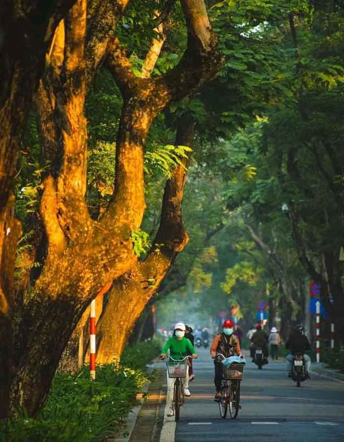 Ảnh đường phố hoàng hôn