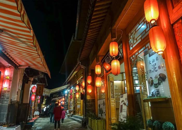 Ảnh đường phố đèn lồng