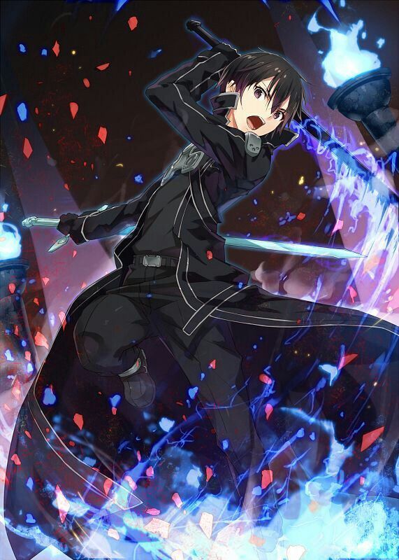 Ảnh Kirito trong khoảnh khắc mất kiểm soát thật dữ dội