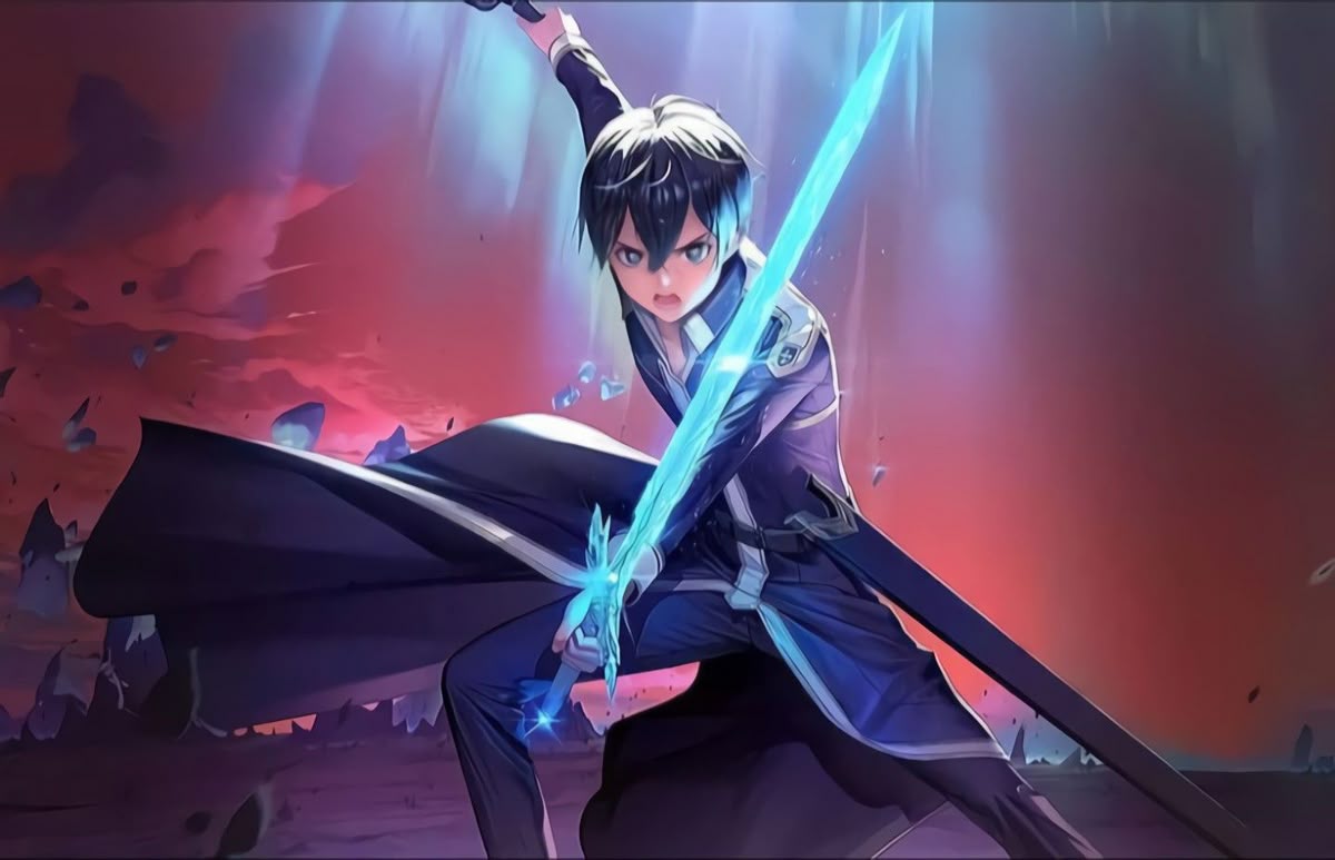 Ánh mắt quyết đoán của Kirito khiến cả màn hình nóng lên