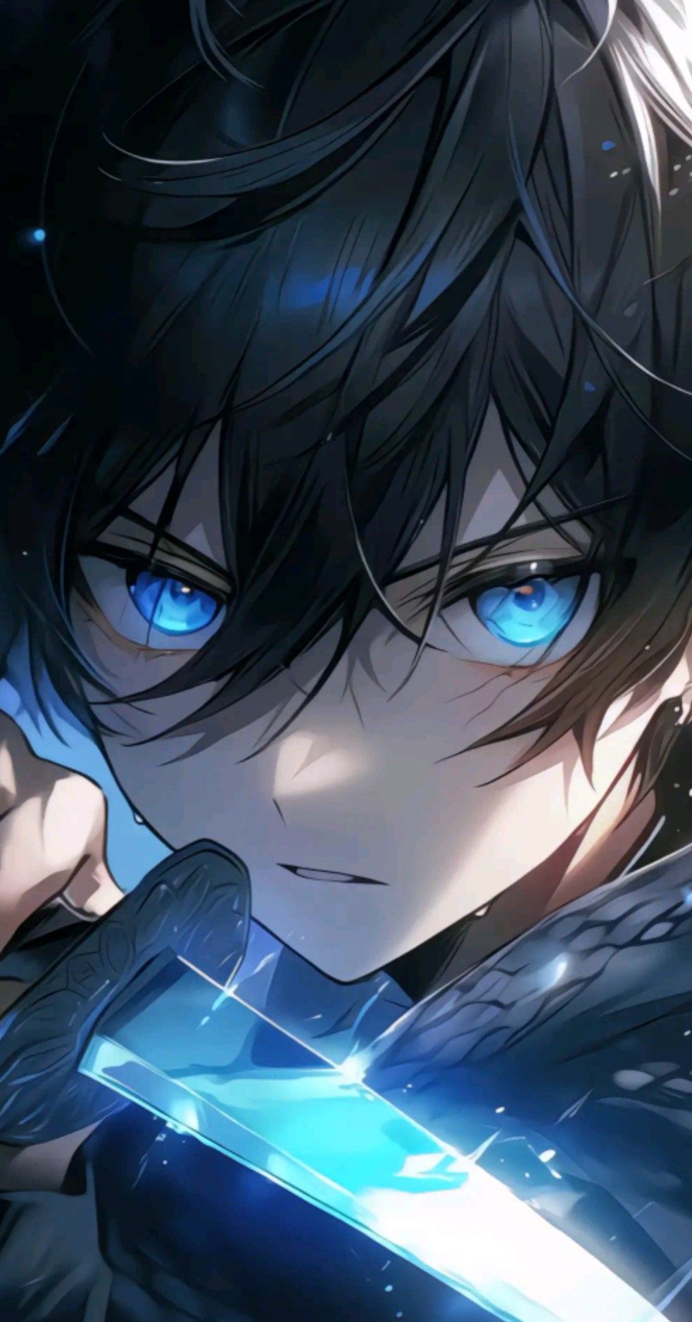 Ánh sáng trong ảnh Kirito như phản chiếu nội tâm dằn vặt