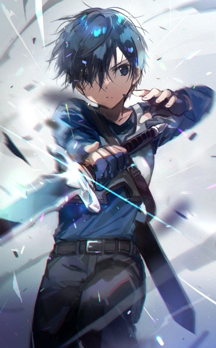 Kirito không cần thể hiện, vì khí chất tự toát ra