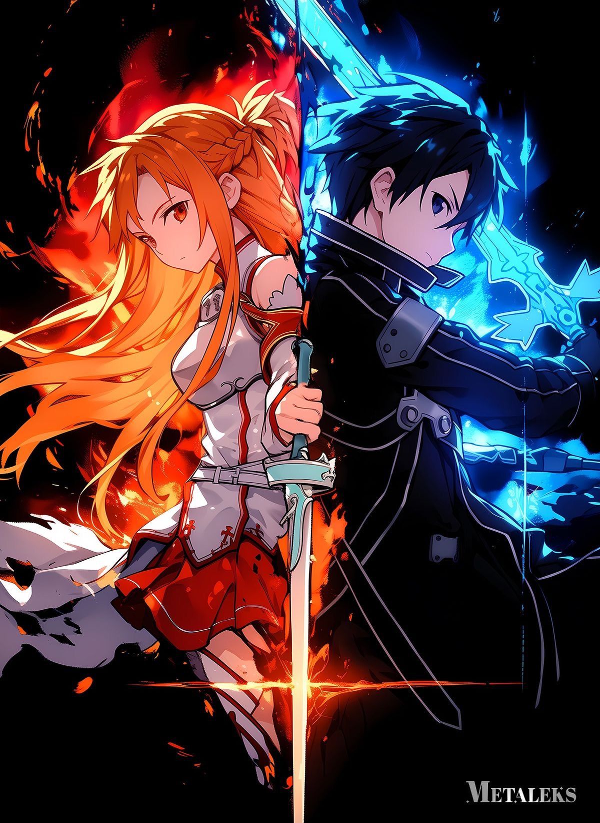 Kirito ngầu không cần tạo dáng, chỉ cần đứng thôi