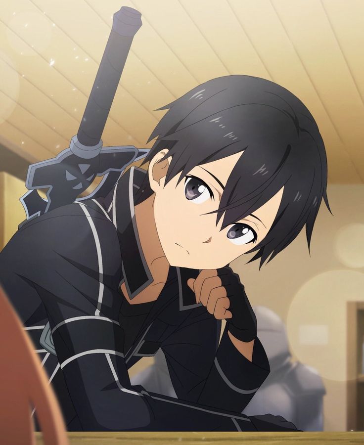 Kirito là kiểu nhân vật mà chỉ cần một pose cũng đủ làm wallpaper
