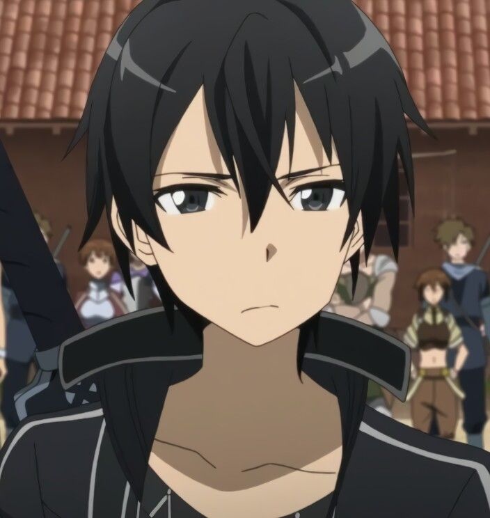 Kirito trong khoảnh khắc ánh sáng chiếu lên vai, quá đẹp