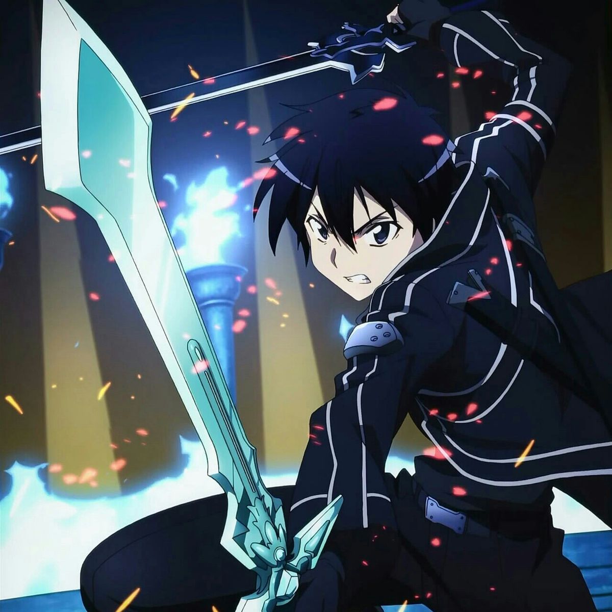 Kirito và kiếm ánh sáng — bộ đôi không thể tách rời