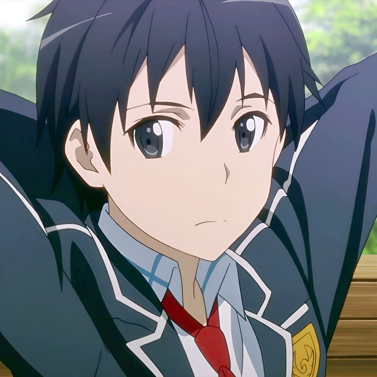 Ánh mắt Kirito không cười nhưng vẫn làm tim thổn thức