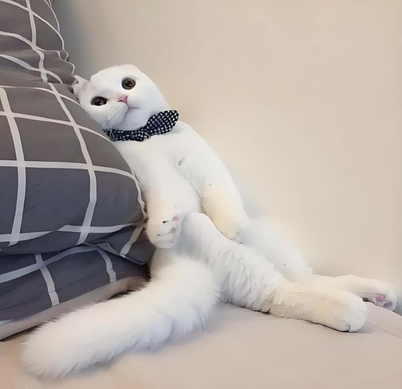 Hình ảnh avatar mèo ngáo dễ thương, ngộ nghĩnh