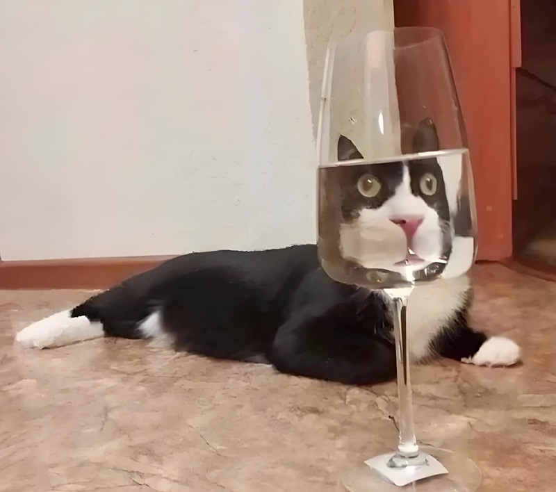 Avatar mèo ngáo đáng yêu, biểu cảm hài hước